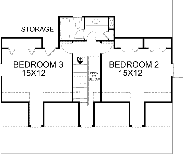 Upper/Second Floor Plan:4-131