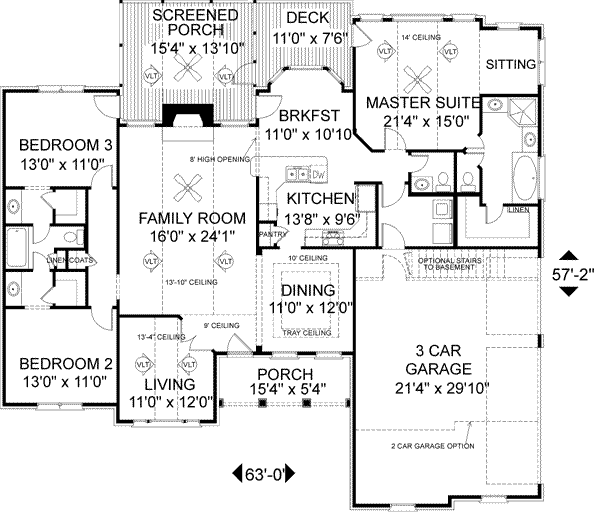 Main Floor Plan: 4-157