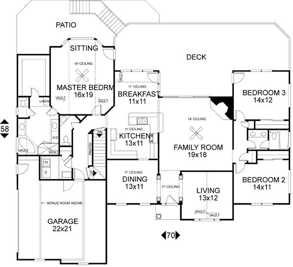 Main Floor Plan: 4-185