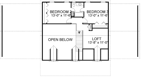 Upper/Second Floor Plan:4-193