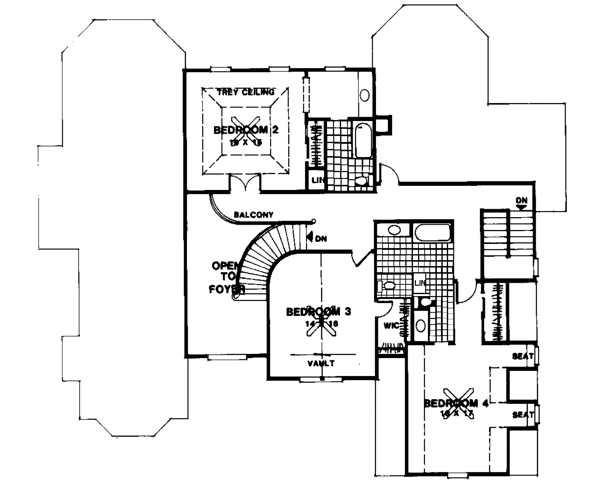 Upper/Second Floor Plan:4-244