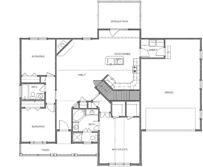 Country Style Floor Plans 4-275