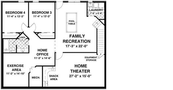 Lower Floor Plan:4-277