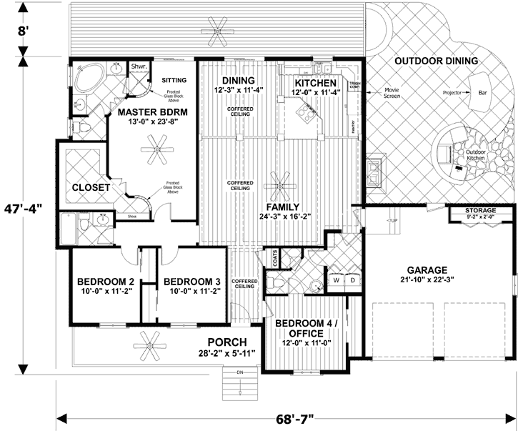 Main Floor Plan: 4-321