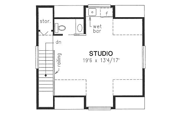 Upper/Second Floor Plan:40-104