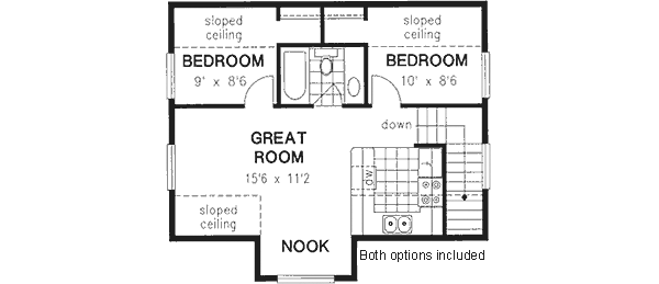 Traditional Style House Plans 40-107