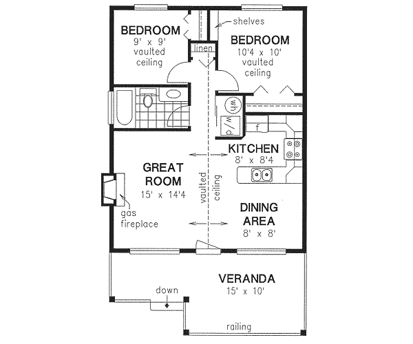 Main Floor Plan: 40-118