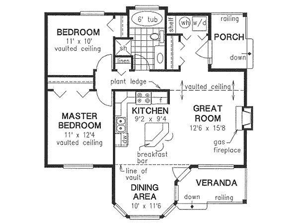 Main Floor Plan: 40-132