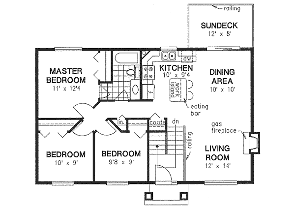 Main Floor Plan: 40-138