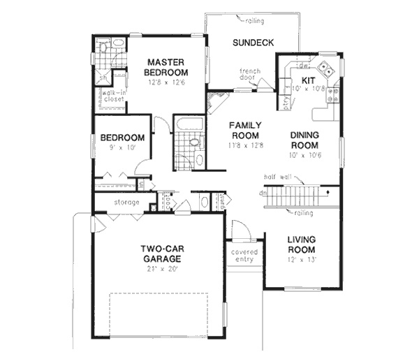 Main Floor Plan: 40-202