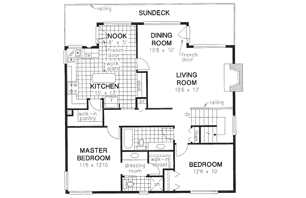 Upper/Second Floor Plan:40-226