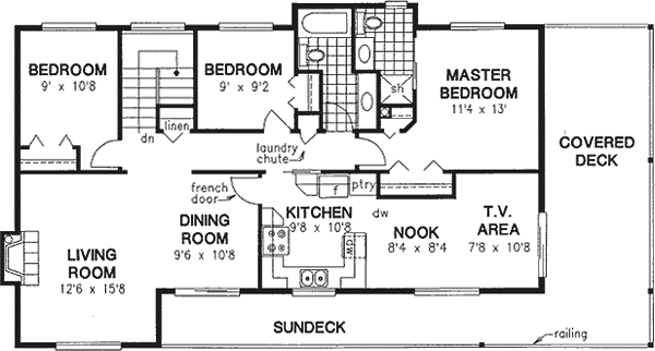 Main Floor Plan: 40-235