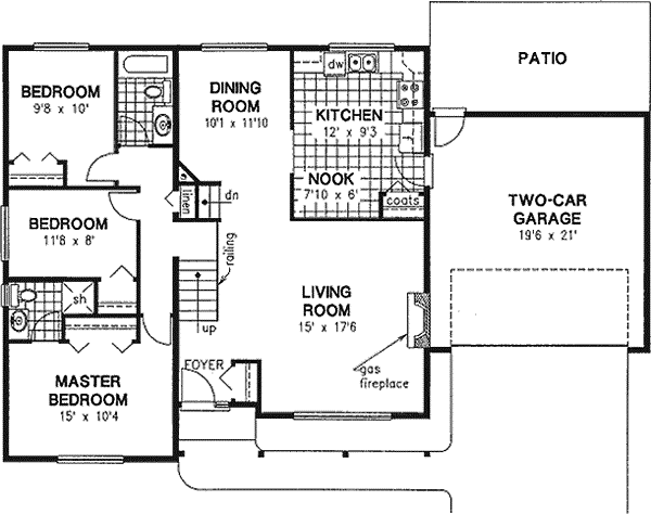 Main Floor Plan: 40-261