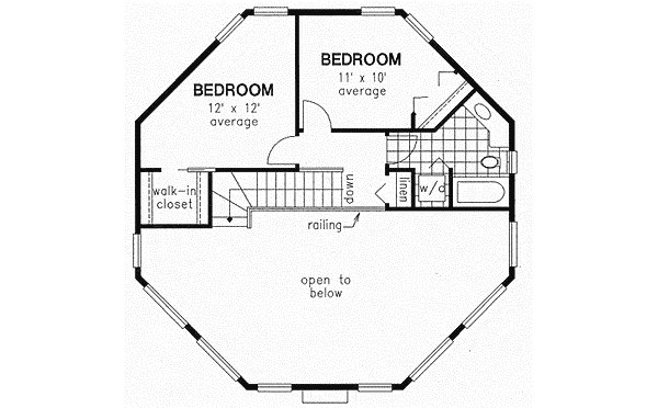 Upper/Second Floor Plan:40-285