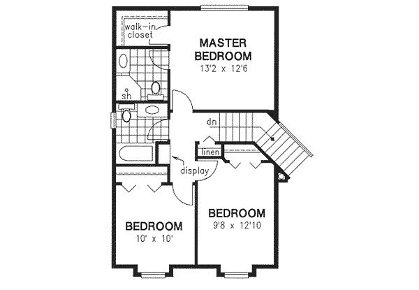 Upper/Second Floor Plan:40-292