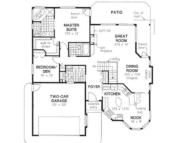 Main Floor Plan: 40-309