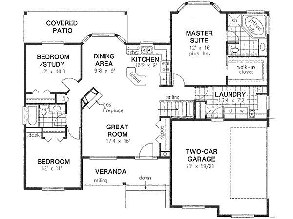 Main Floor Plan: 40-321