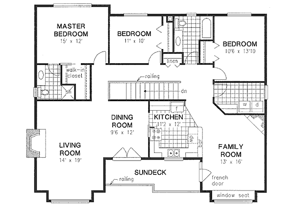 Main Floor Plan: 40-423