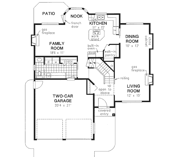 Main Floor Plan: 40-437