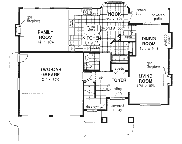 Main Floor Plan: 40-449