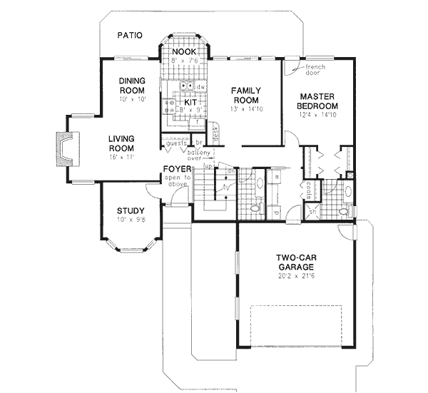 Main Floor Plan: 40-482