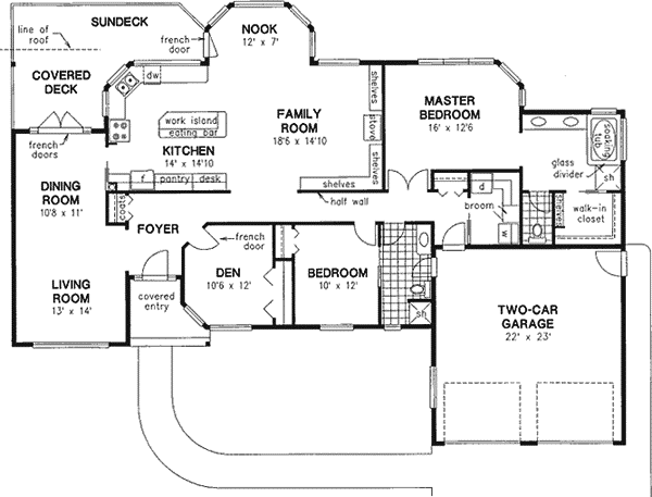 Main Floor Plan: 40-501