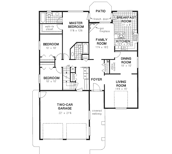 Main Floor Plan: 40-502