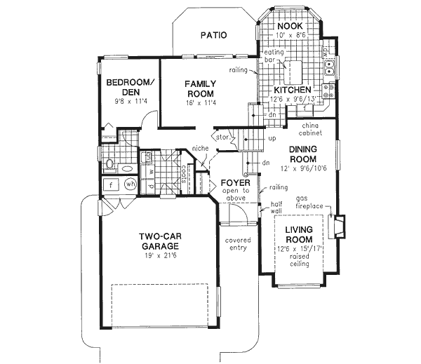 Main Floor Plan: 40-508