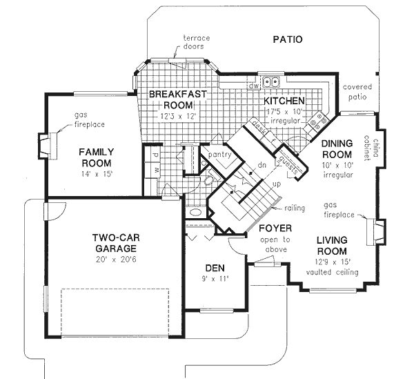 Main Floor Plan: 40-544