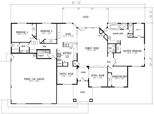 Main Floor Plan: 41-1015