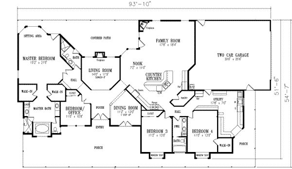 Main Floor Plan: 41-1030