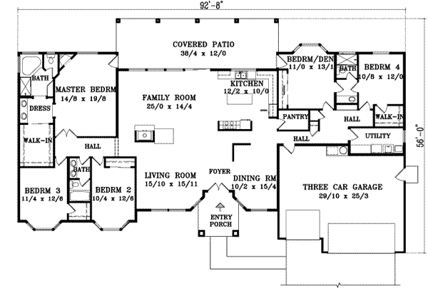 Main Floor Plan: 41-1075