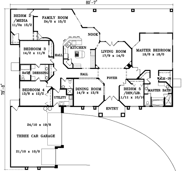 Main Floor Plan: 41-1103