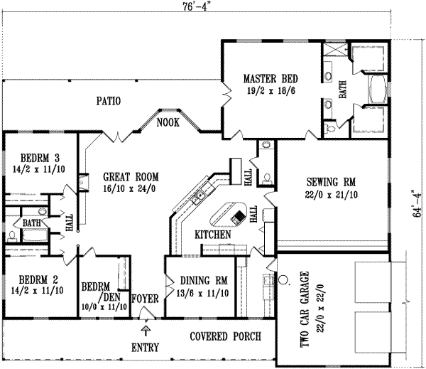 Main Floor Plan: 41-1114