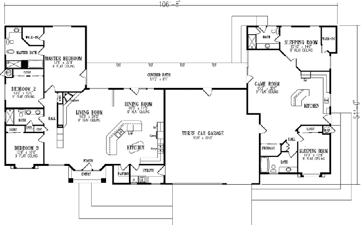 Main Floor Plan: 41-1116