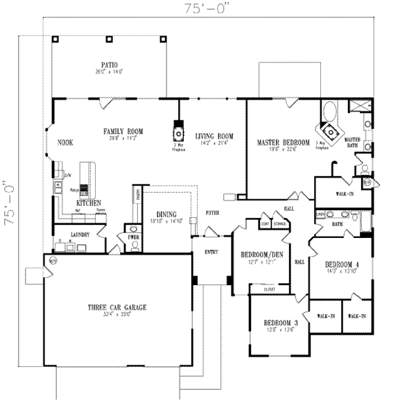 Main Floor Plan: 41-1122
