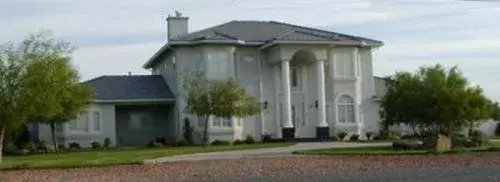 Mediterranean house plans 41-1154 - front exterior, 3,481 sq ft, 5 bed, 4 bath house plans | Monster House Plans