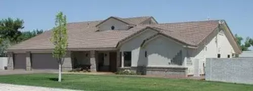 Southwest house plans 41-1157 - front exterior, 3,487 sq ft, 5 bed, 3 bath house plans | Monster House Plans