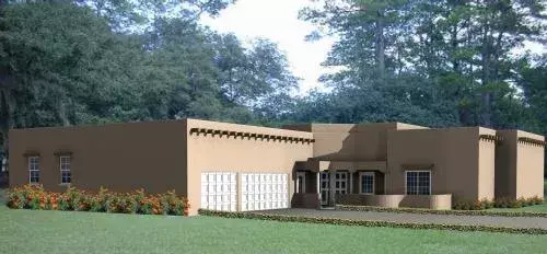 Santa Fe house plans 41-1179 - front exterior, 3,613 sq ft, 4 bed, 3 bath house plans | Monster House Plans