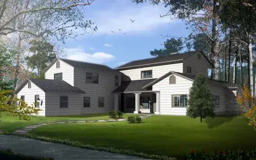 Traditional house plans 41-1183 - front exterior, 3,627 sq ft, 4 bed, 4 bath house plans | Monster House Plans