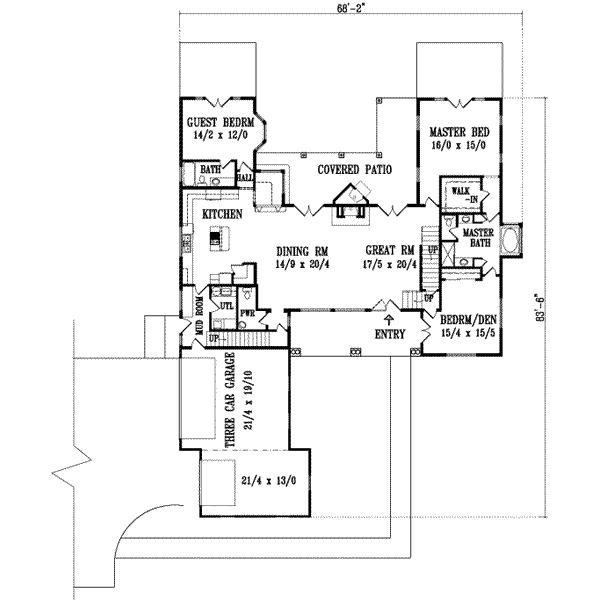 Main Floor Plan: 41-1183