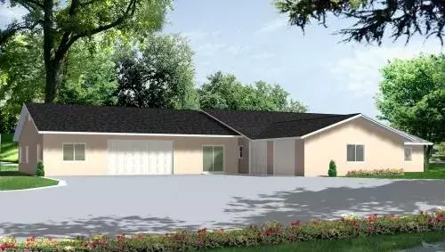 Traditional house plans 41-1201 - front exterior, 3,951 sq ft, 3 bed, 3 bath house plans | Monster House Plans