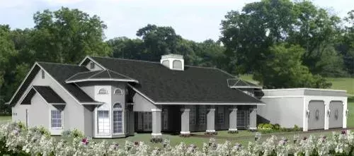 Traditional house plans 41-1205 - front exterior, 4,065 sq ft, 3 bed, 3 bath house plans | Monster House Plans