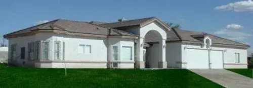 Mediterranean house plans 41-1206 - front exterior, 4,092 sq ft, 4 bed, 5 bath house plans | Monster House Plans