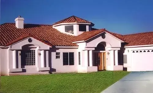 Mediterranean house plans 41-1212 - front exterior, 4,235 sq ft, 5 bed, 4 bath house plans | Monster House Plans