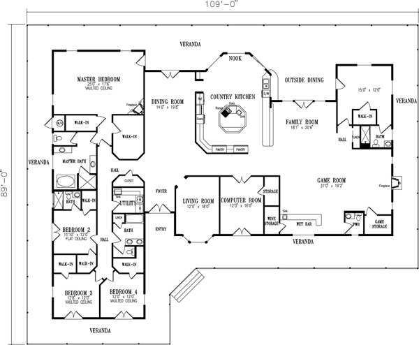 Main Floor Plan: 41-1228