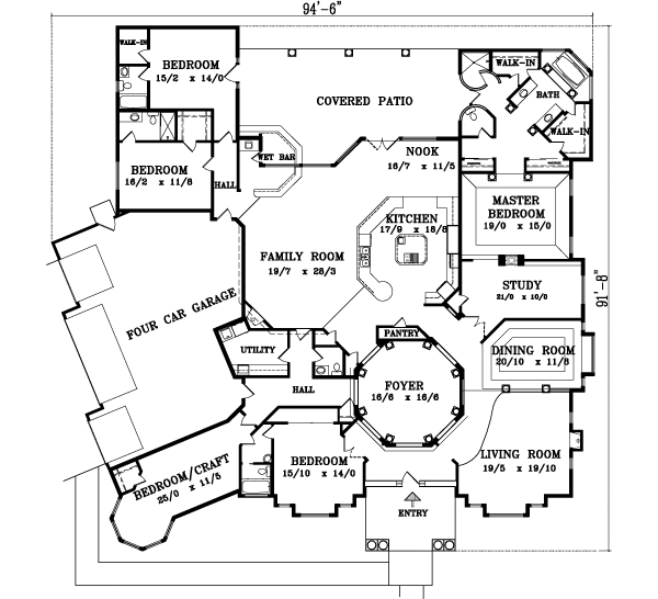 Main Floor Plan: 41-1232