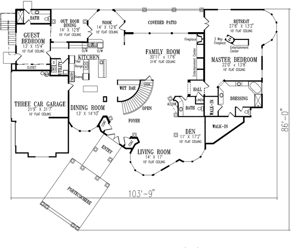 Main Floor Plan: 41-1238