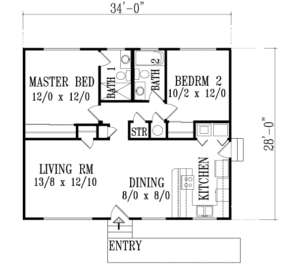 Main Floor Plan: 41-137