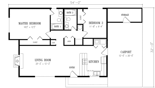 Main Floor Plan: 41-152
